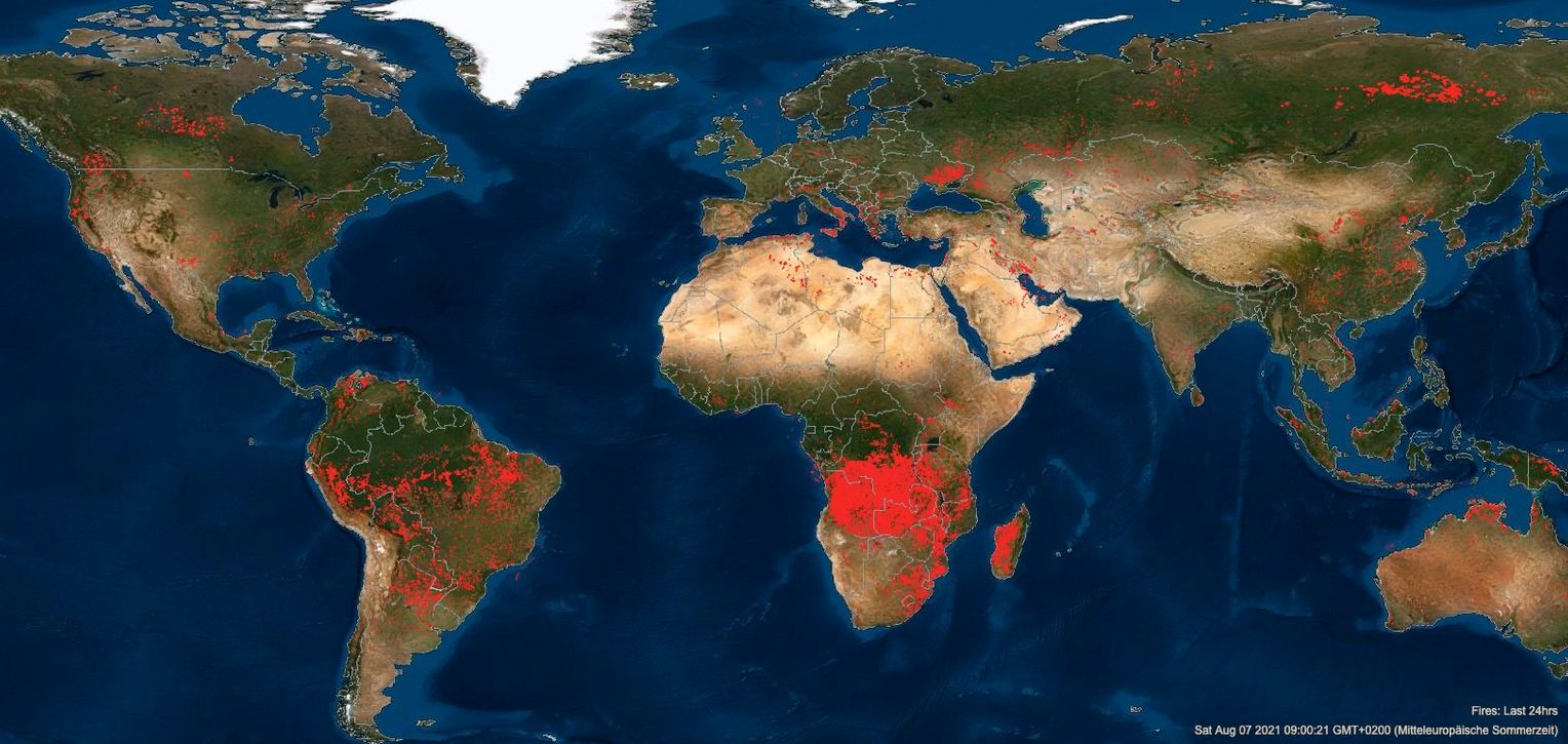 Fire Map, Fire Information for Resource Management System